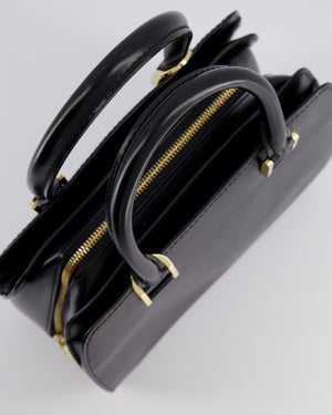 Louis Vuitton Black Epi Pont Neuf Bag with Gold Hardware