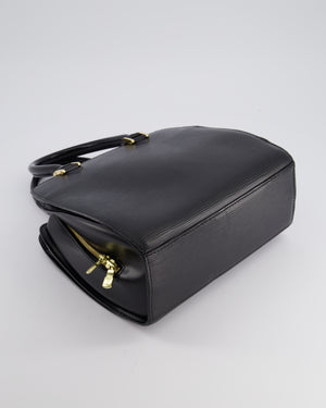 Louis Vuitton Black Epi Pont Neuf Bag with Gold Hardware