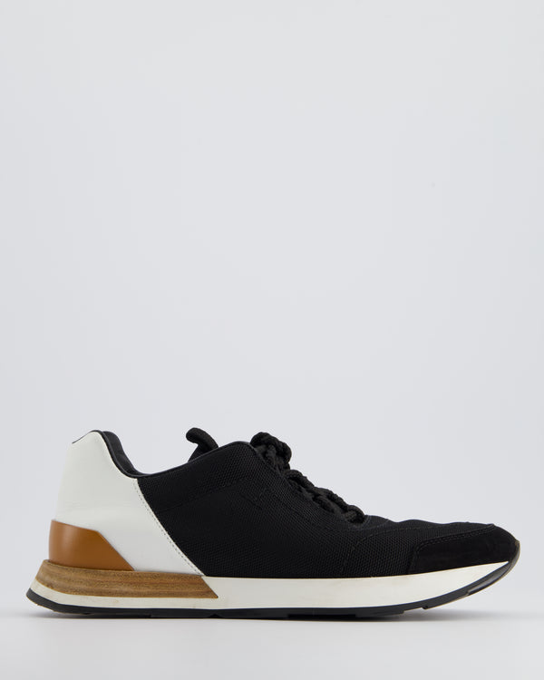 Hermès Black Trainers with White Leather Back Size EU 37.5