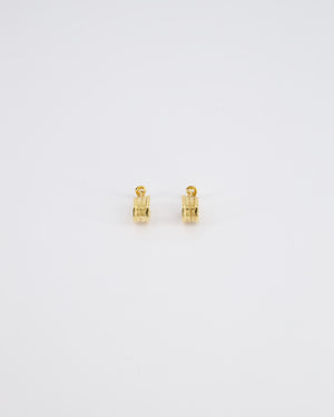 Bvlgari B.zero1 Yellow Gold Hoop Earrings