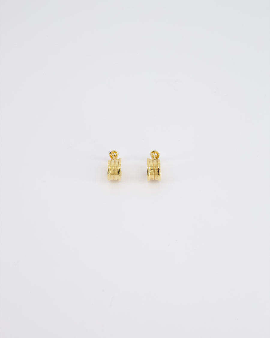 Bvlgari B.zero1 Yellow Gold Hoop Earrings