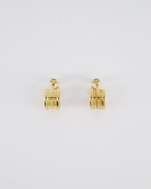 Bvlgari B.zero1 Yellow Gold Hoop Earrings