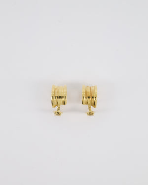 Bvlgari B.zero1 Yellow Gold Hoop Earrings