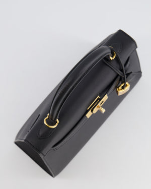 *HOLY GRAIL* Hermès Kelly 25cm Sellier Bag in Black Epsom Leather with Gold Hardware