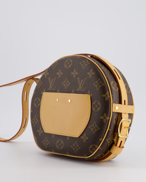 Louis Vuitton Monogram Canvas Boite Chapeau Souple Cross-Body Bag with Gold Hardware