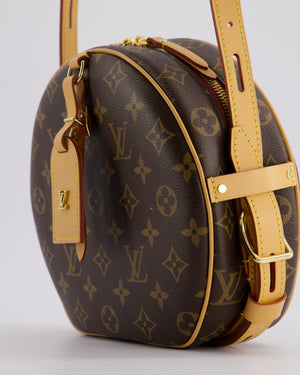 Louis Vuitton Monogram Canvas Boite Chapeau Souple Cross-Body Bag with Gold Hardware