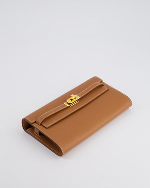 *HOT* Hermès Kelly To Go Bag in Gold Evercolour Leather with Gold Hardware