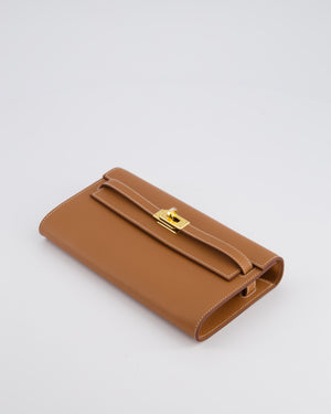 *HOT* Hermès Kelly To Go Bag in Gold Evercolour Leather with Gold Hardware