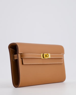 *HOT* Hermès Kelly To Go Bag in Gold Evercolour Leather with Gold Hardware