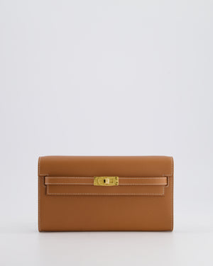 *HOT* Hermès Kelly To Go Bag in Gold Evercolour Leather with Gold Hardware