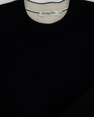 Christian Dior Black J'adore 8 Long Sleeve Jumper Size FR 34 (UK 6)