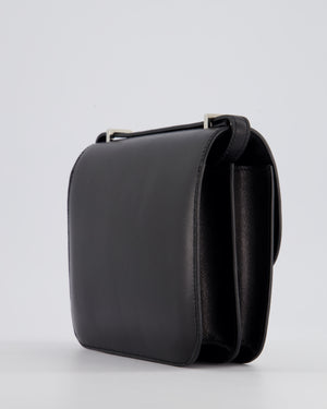 *LIMITED EDITION* Hermès Constance 18 III Miroir Clouté Bag in Black Box Leather with Palladium Hardware