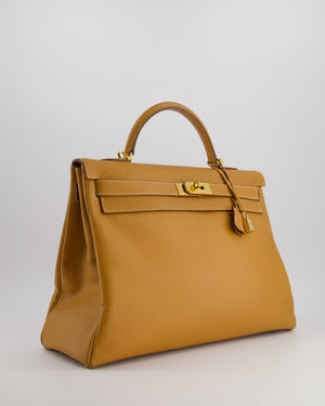 Hermès Kelly Bag 40cm Gold Epsom Leather with Gold Hardware