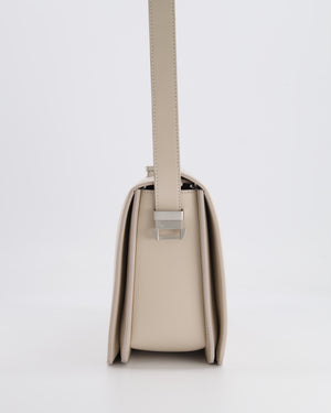 Susan Szatmary Chalk White Petit Palais Bag in Leather with Silver Hardware RRP £1,090