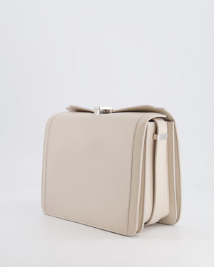 Susan Szatmary Chalk White Petit Palais Bag in Leather with Silver Hardware RRP £1,090