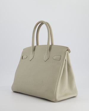 Hermès Birkin 30cm Bag in Beton Togo Leather with Palladium Hardware