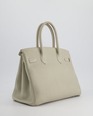 Hermès Birkin 30cm Bag in Beton Togo Leather with Palladium Hardware