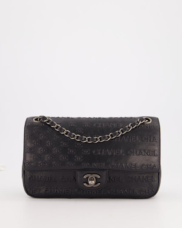 *RARE* Chanel 2014 Paris Dallas Single Flap Embossed Quilted CC Bag with Ruthenium Hardware