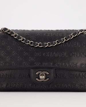 *RARE* Chanel 2014 Paris Dallas Single Flap Embossed Quilted CC Bag with Ruthenium Hardware