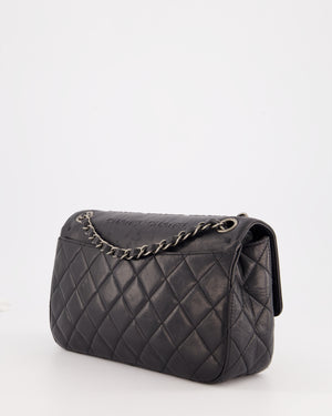 *RARE* Chanel 2014 Paris Dallas Single Flap Embossed Quilted CC Bag with Ruthenium Hardware