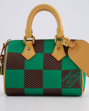 Louis Vuitton Speedy Bandoulière 18 in Damier Pop Canvas with Gold Hardware RRP £1,960