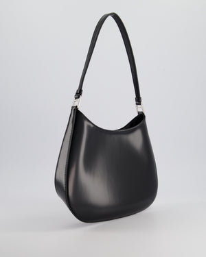 Prada Black Cleo Brushed Leather Shoulder Bag RRP £2400