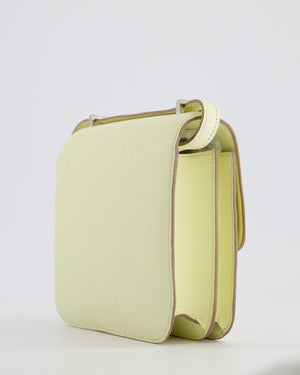 *FIRE PRICE* Hermès Constance III Mini Miroir 18cm Bag in Jaune Milton Epsom Leather with Palladium Hardware