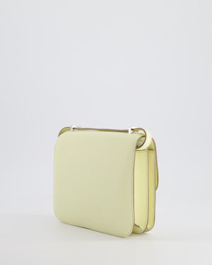 *FIRE PRICE* Hermès Constance III Mini Miroir 18cm Bag in Jaune Milton Epsom Leather with Palladium Hardware