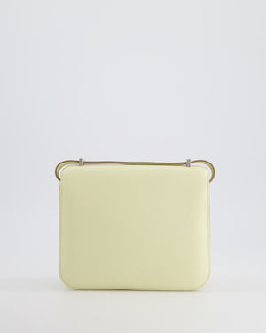 *FIRE PRICE* Hermès Constance III Mini Miroir 18cm Bag in Jaune Milton Epsom Leather with Palladium Hardware