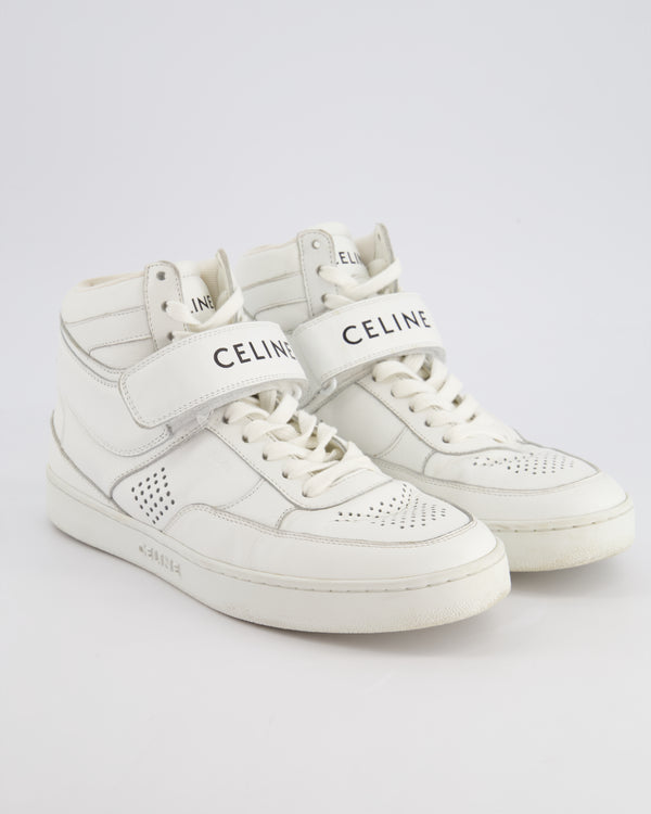 Celine CT-03 White Trainers with Logo Detail Size EU 38 RRP £675