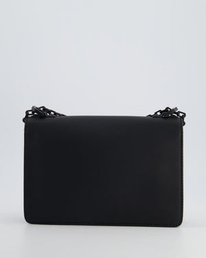 *FIRE PRICE* Christian Dior Black Matte J'Adior Medium Flap Bag in Smooth Calfskin Leather with Black Hardware