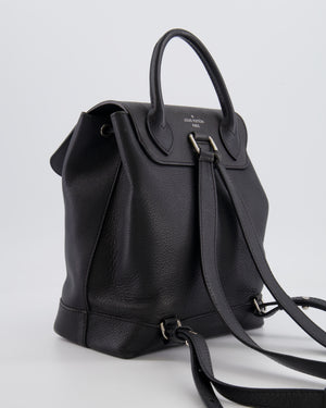 *FIRE PRICE* Louis Vuitton Black Leather Lockme Backpack Bag with Silver Logo Detail RRP £2,290