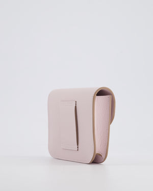 Hermès Constance Slim Belt Wallet Bag in Mauve Pale Evercolor Leather with Palladium Hardware