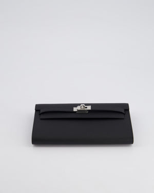 Hermès Kelly To Go Bag in Black Epsom Leather with Palladium Hardware