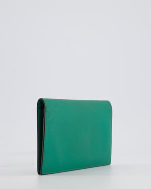 Hermès Citizen Twill Long Wallet in Vert Vertigo Evercolour Leather RRP £1,410