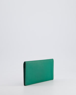 Hermès Citizen Twill Long Wallet in Vert Vertigo Evercolour Leather RRP £1,410