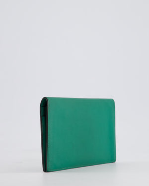 Hermès Citizen Twill Long Wallet in Vert Vertigo Evercolour Leather RRP £1,410