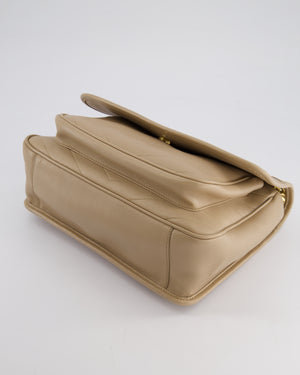 *HOT* Saint Laurent Beige Niki Medium YSL Leather Shoulder Bag in Calfskin Leather with Gold Hardware RRP £2,430