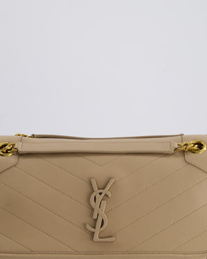 *HOT* Saint Laurent Beige Niki Medium YSL Leather Shoulder Bag in Calfskin Leather with Gold Hardware RRP £2,430