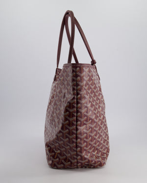 Goyard Saint Louis PM Burgundy Shoulder Tote Bag