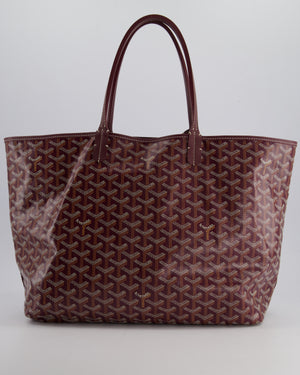 Goyard Saint Louis PM Burgundy Shoulder Tote Bag