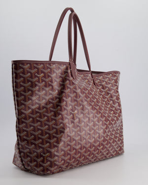 Goyard Saint Louis PM Burgundy Shoulder Tote Bag