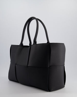 *HOT* Bottega Veneta Black Intrecciato Unstructured Arco Bag in Calfskin Leather with Pouch