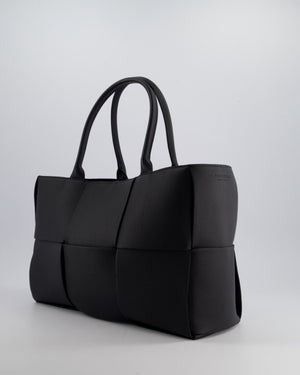 *HOT* Bottega Veneta Black Intrecciato Unstructured Arco Bag in Calfskin Leather with Pouch