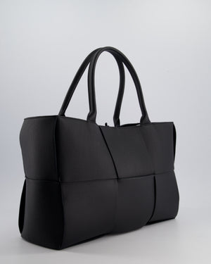 *HOT* Bottega Veneta Black Intrecciato Unstructured Arco Bag in Calfskin Leather with Pouch