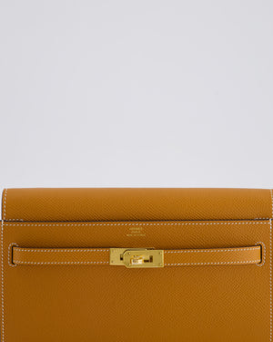 *RARE* Hermès Kelly To Go Bag in Toffee Epsom Leather with Gold Hardware