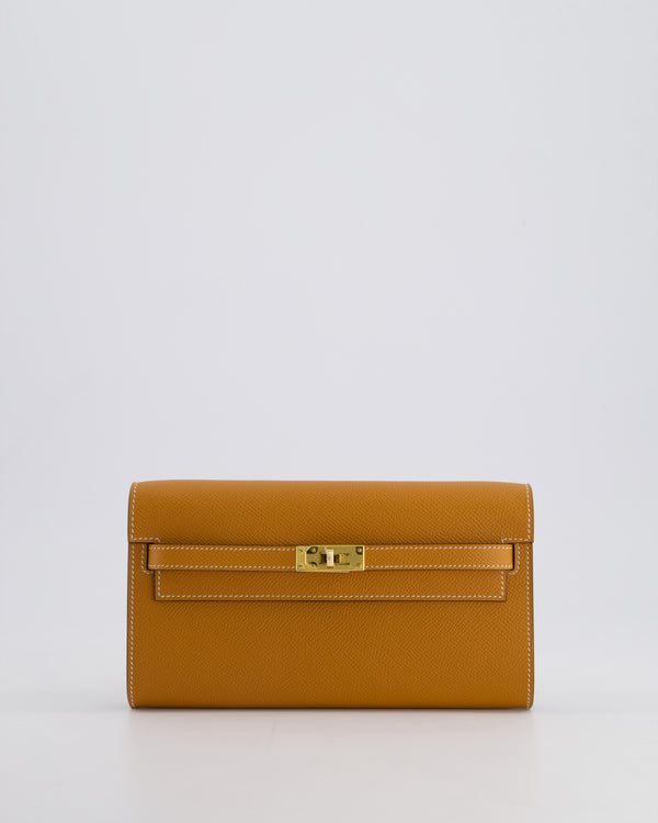 *RARE* Hermès Kelly To Go Bag in Toffee Epsom Leather with Gold Hardware