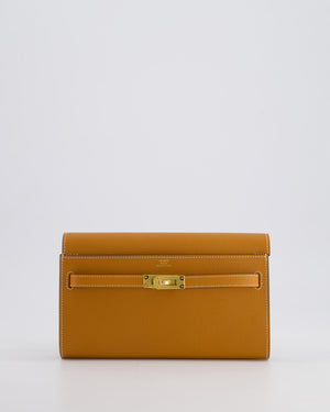 *RARE* Hermès Kelly To Go Bag in Toffee Epsom Leather with Gold Hardware