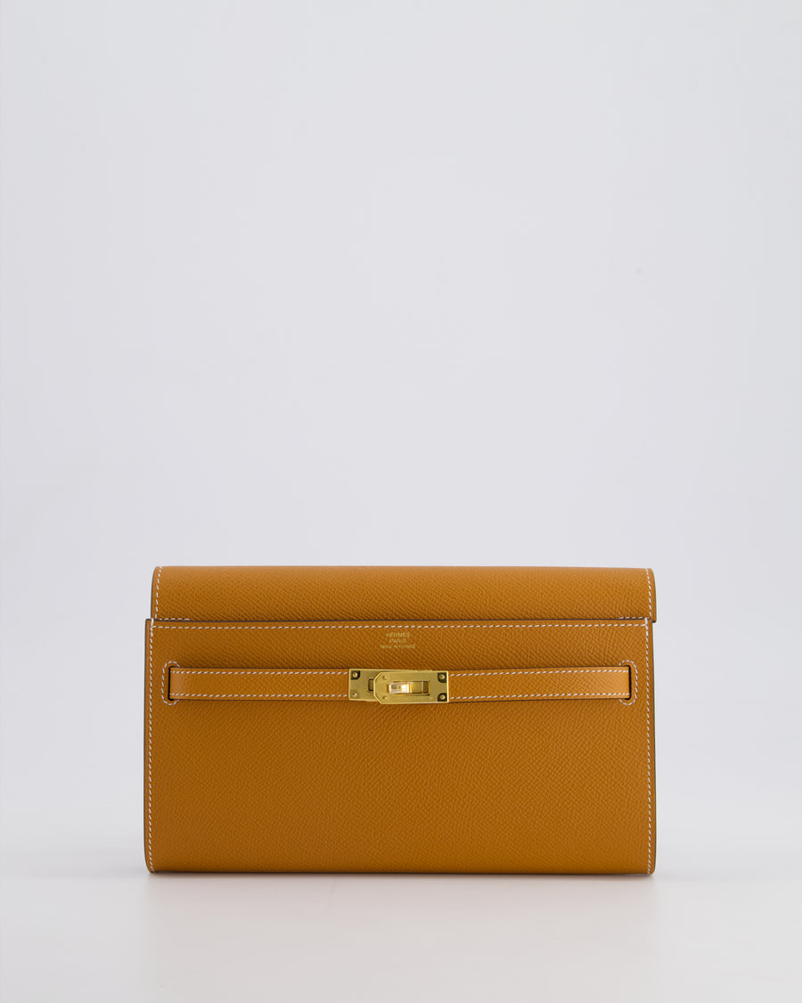 *RARE* Hermès Kelly To Go Bag in Toffee Epsom Leather with Gold Hardware