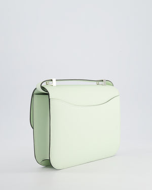 *RARE* Hermès Constance III Miroir 1 - 24cm Bag in Vert Fizz Epsom Leather with Palladium Hardware